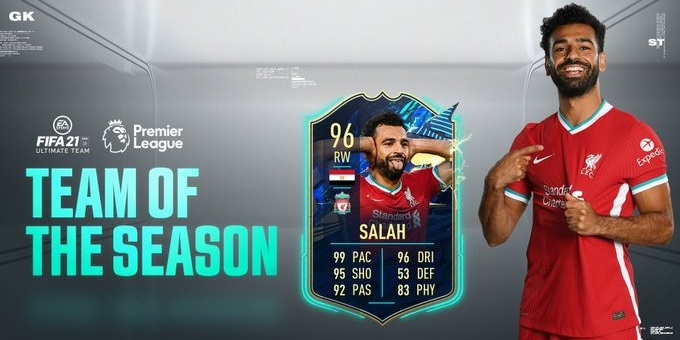 (Image) Mo Salah named in FUT Premier League TOTS with big overall boost