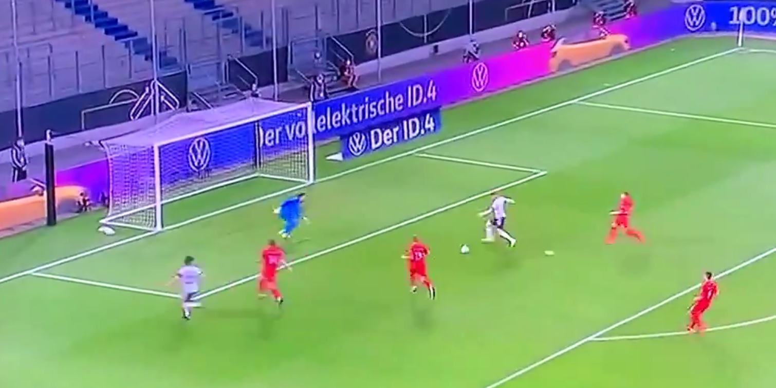 (Video) Werner continues to prove Liverpool right with embarrassing open goal miss