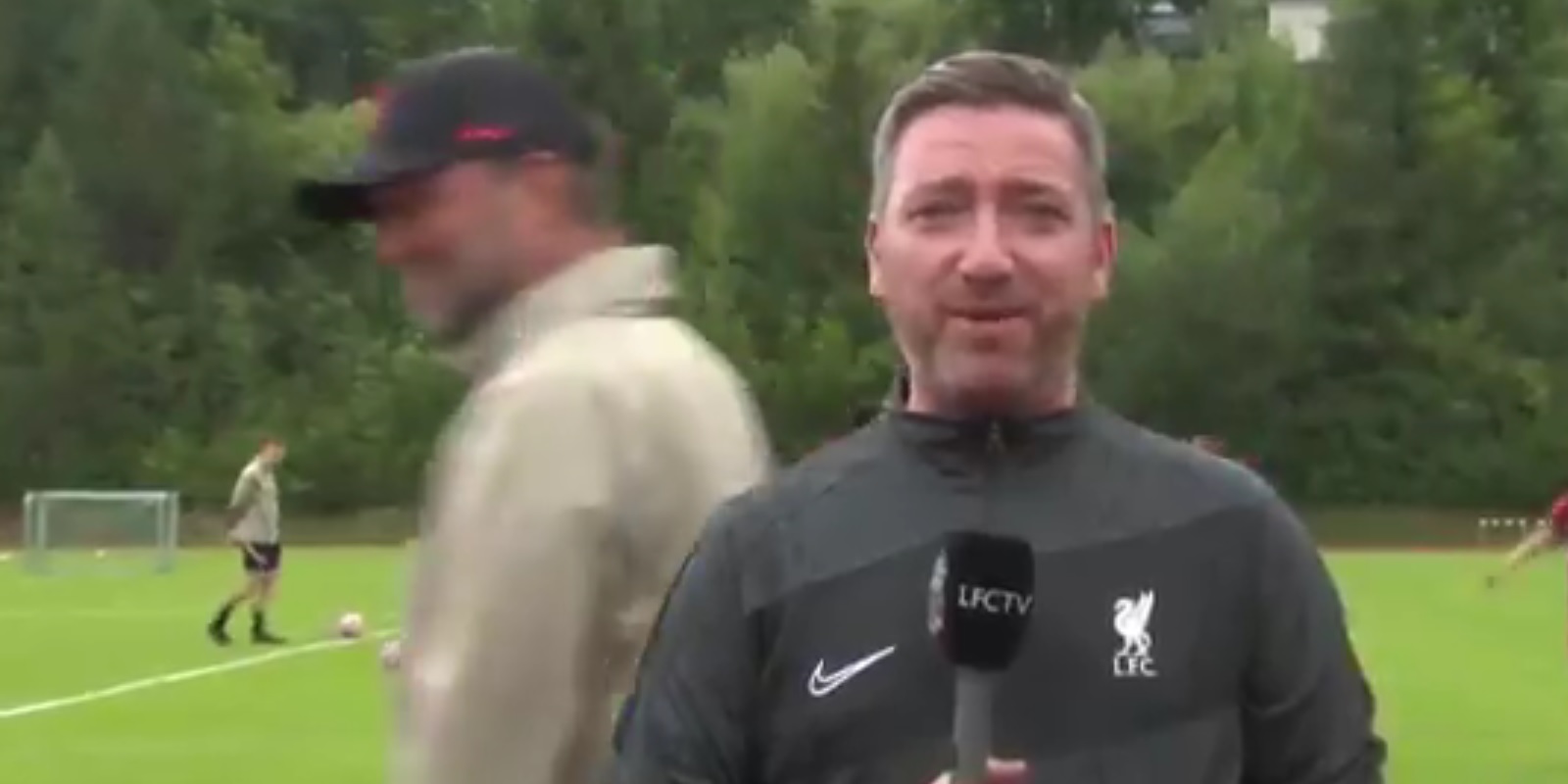 (Video) Playful Jurgen Klopp messes with LFC TV presenter in funny clip