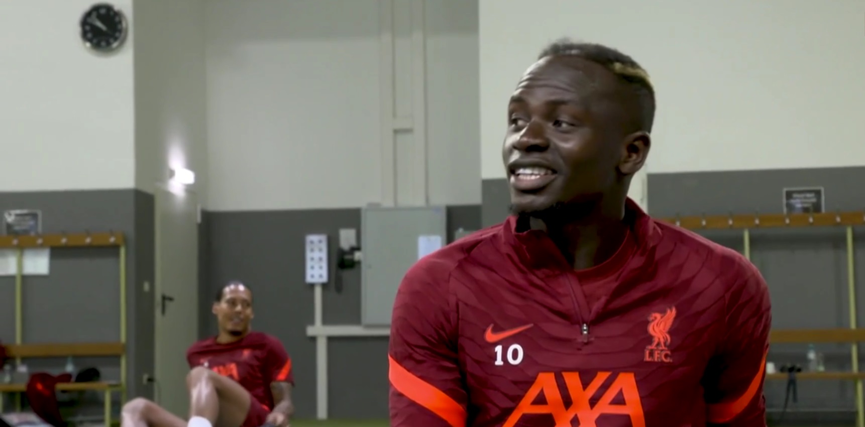 (Video) Sadio Mane slates Virgil van Dijk for funny reason in Liverpool training