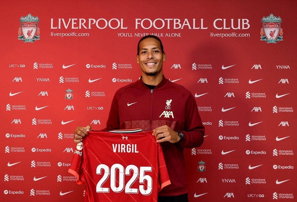 Van Dijk Agrees Fresh Terms At Liverpool