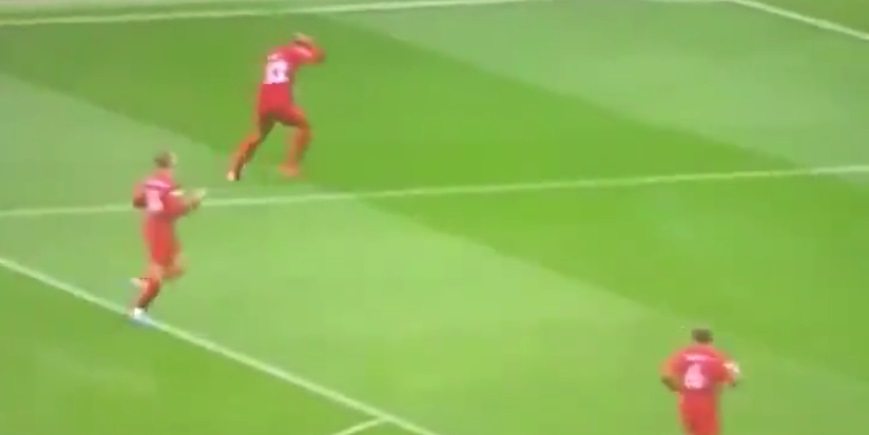 (Video) Liverpool’s Joel Matip theatrically falls over after header in hilarious clip