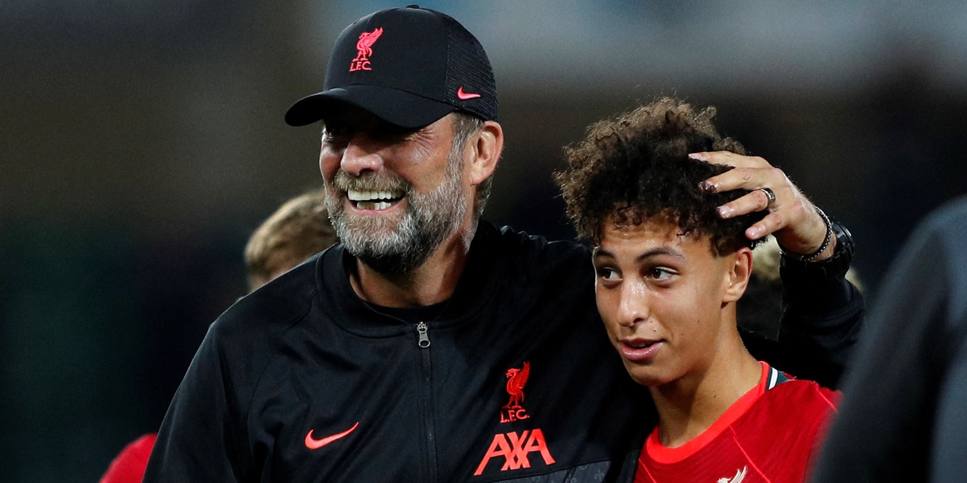 Jurgen Klopp reveals what Kaide Gordon said to him after Liverpool debut