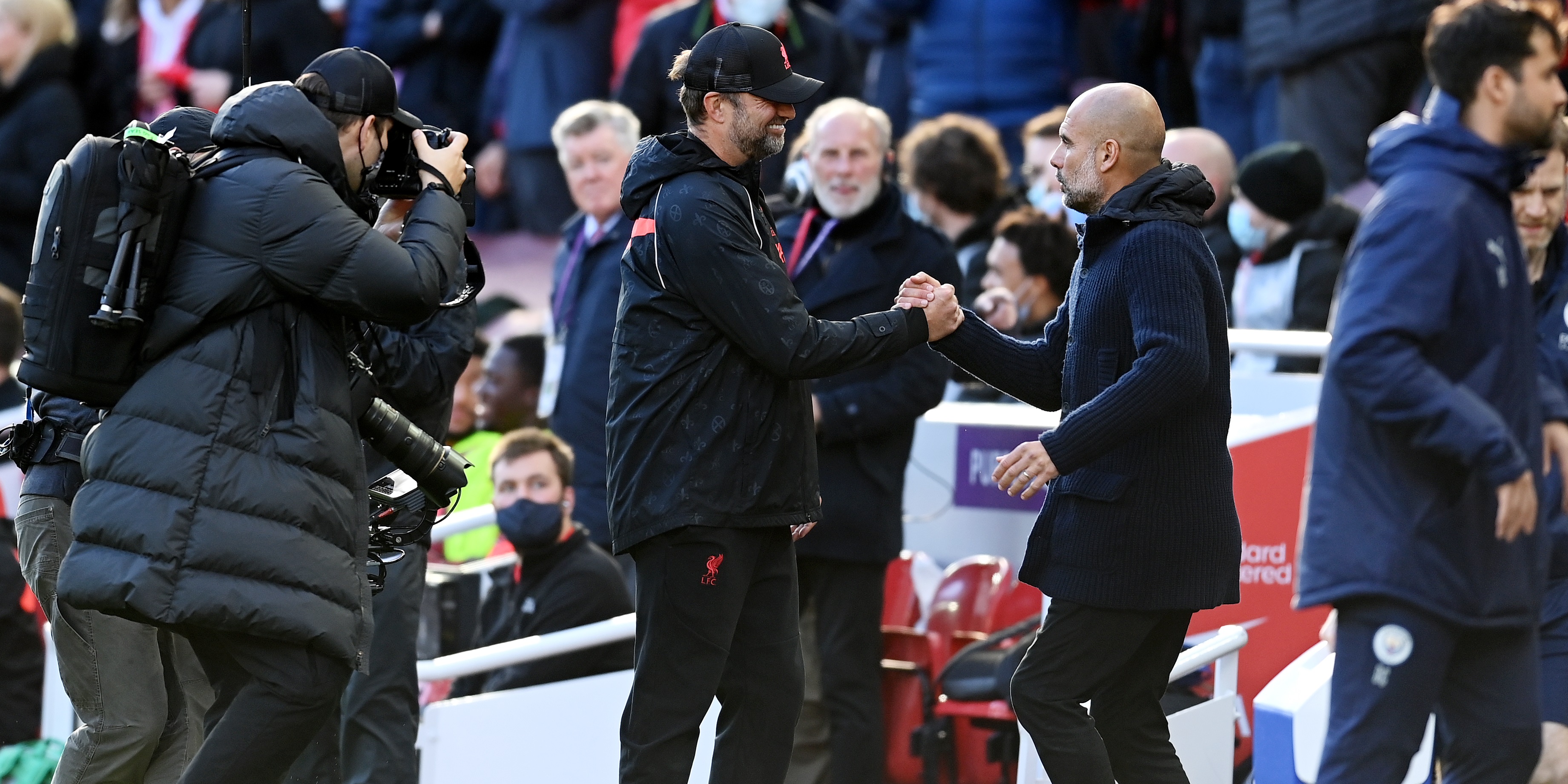 Pep Guardiola makes the bizarre claim that ‘everyone in this country supports Liverpool’ after his Manchester City side thrash Newcastle 5-0