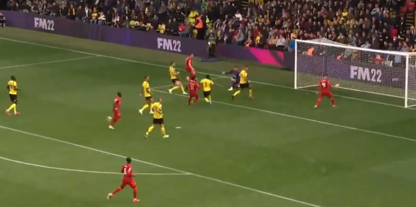 (Video) Firmino doubles Liverpool’s lead v Watford after some dazzling link-up play between Reds trio