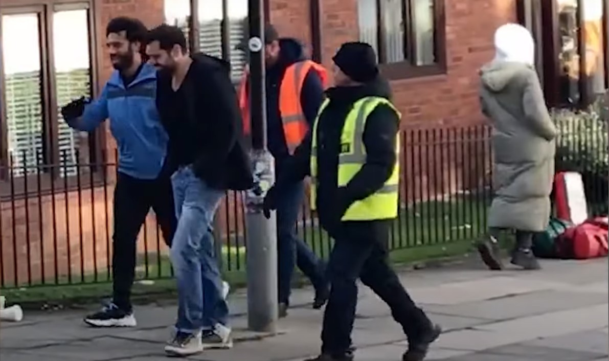 Mo Salah’s new Pepsi advert in the can as he is spotted with his agent in city-centre