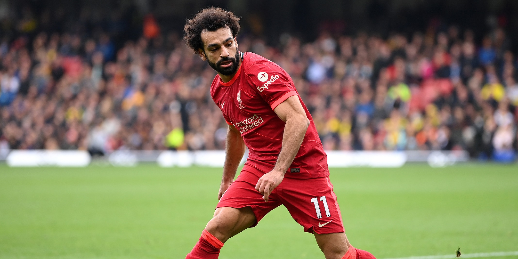 ‘He’s setting the bar very high at the moment’ – Mason Mount full of praise for Mo Salah as Liverpool prepare for trip to Stamford Bridge