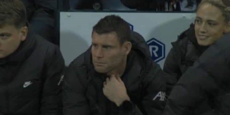 Reddit user speculates James Milner could join the Liverpool coaching staff after he is again spotted on the team bench, despite injury