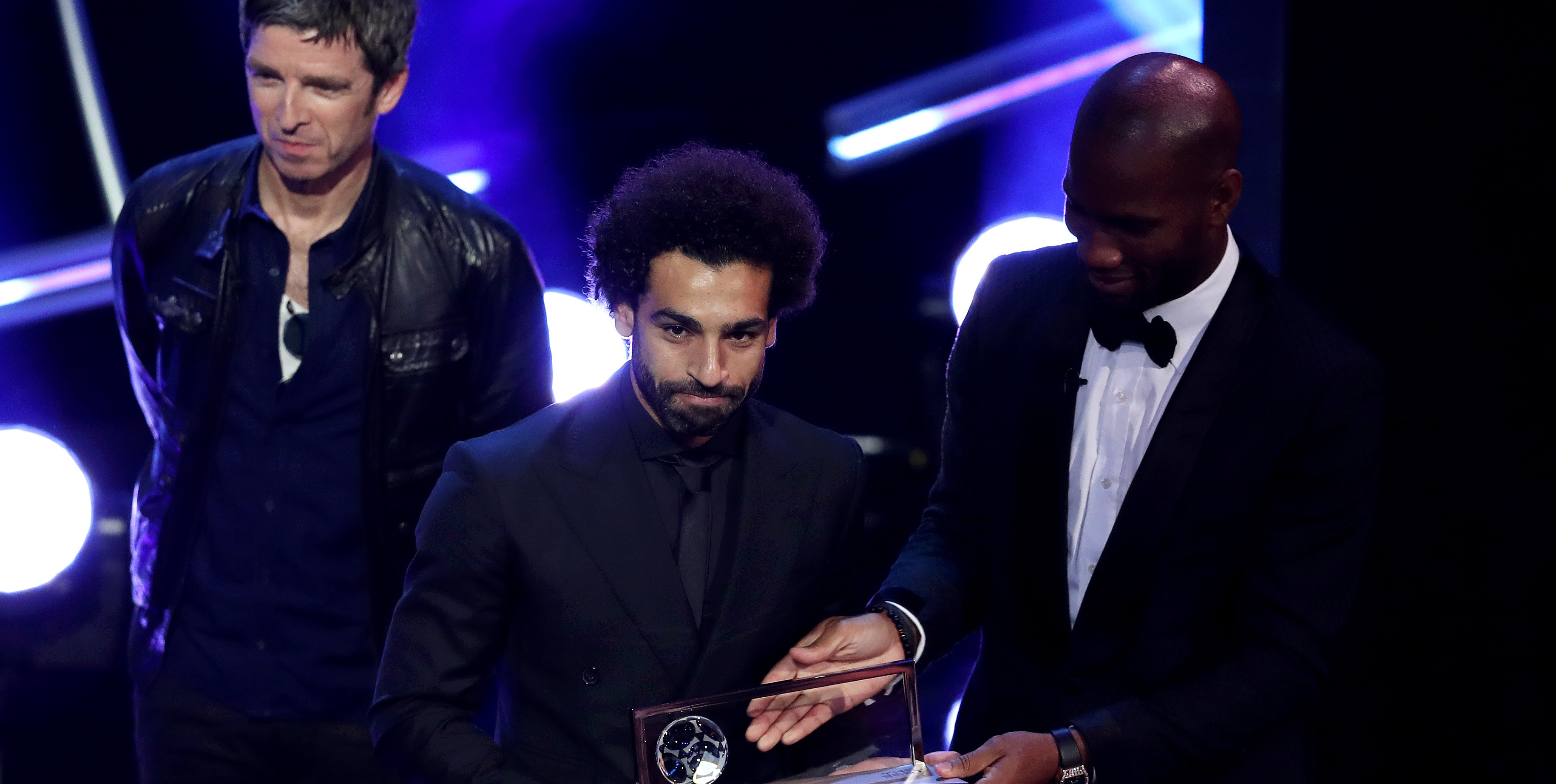 What Drogba told Salah when he faced scoring slump with Roma