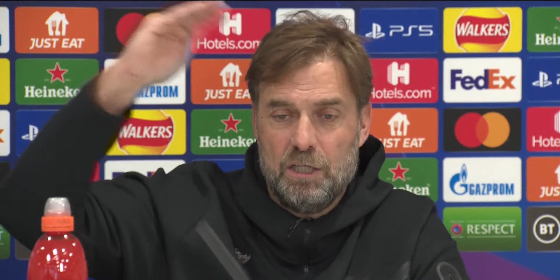 (Video) Irritated Klopp tears into reporter over unfair question: ‘I would have preferred to answer the Portuguese question’