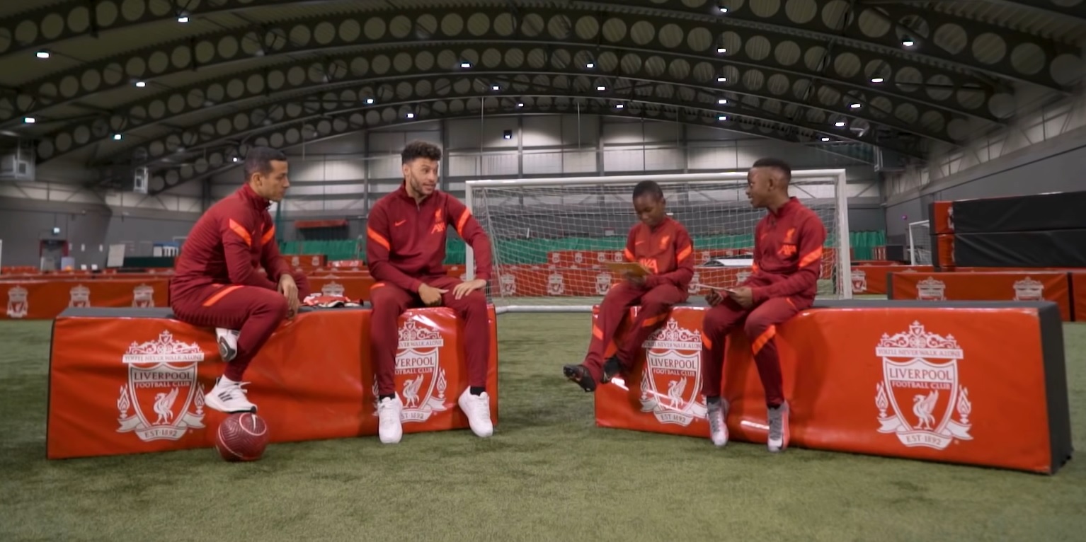 (Video) Thiago and Oxlade-Chamberlain name the three Liverpool stars most likely to make it as managers