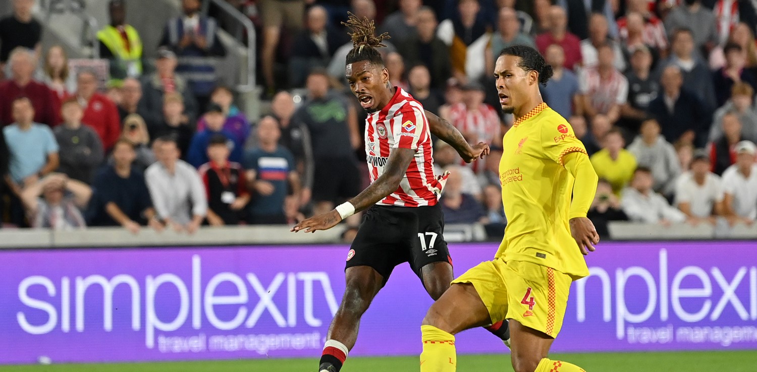‘You want to smash him’ Ivan Toney on his admiration for Virgil van Dijk and Liverpool