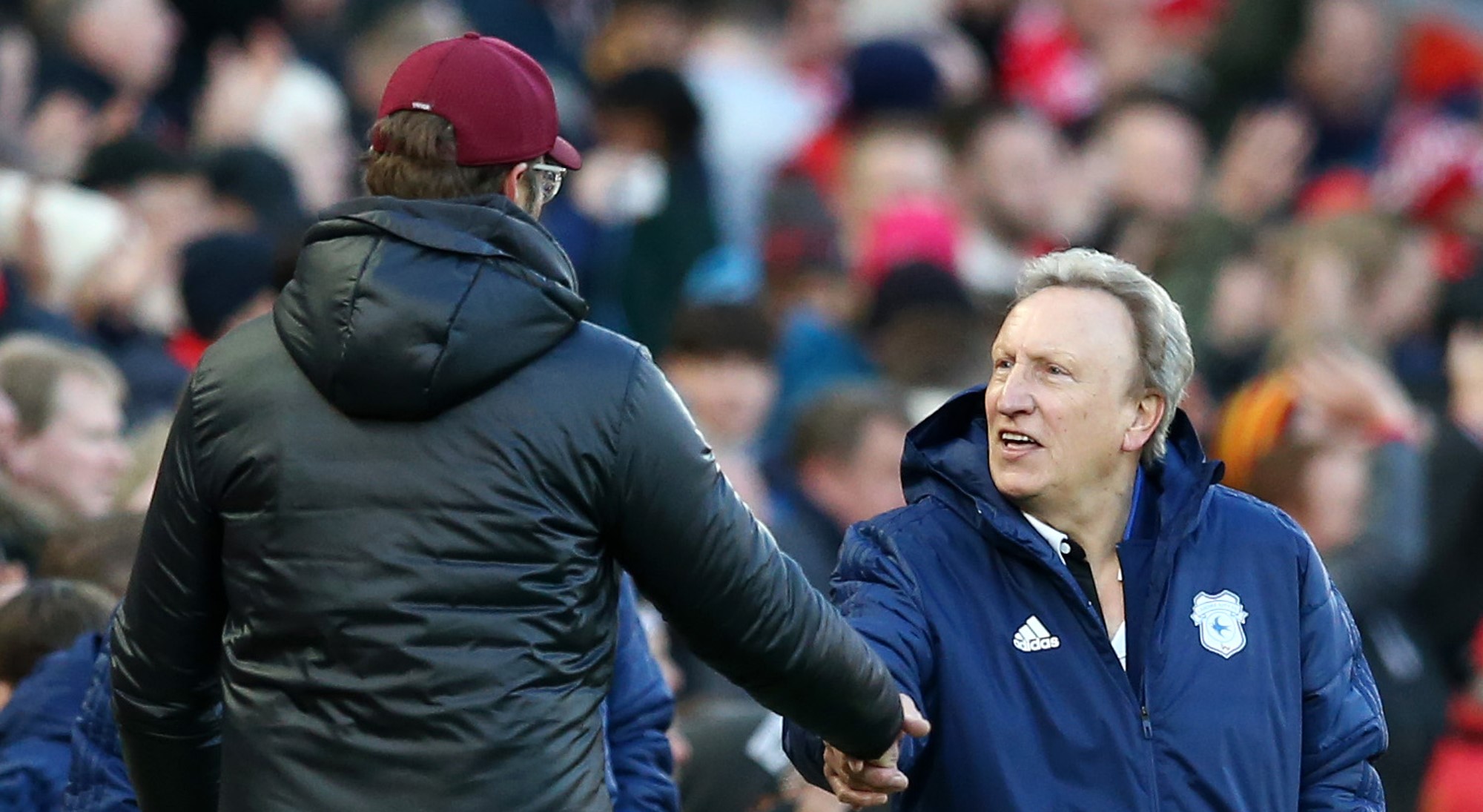 Jurgen Klopp ranked above Alex Ferguson as all-time best opposition managers are selected by Neil Warnock