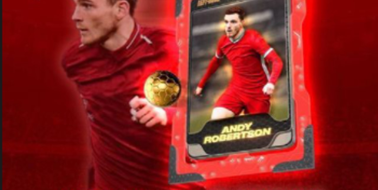 (Image) Andy Robertson becomes latest to join the NFT craze as he reveals his own merchandise in Instagram post