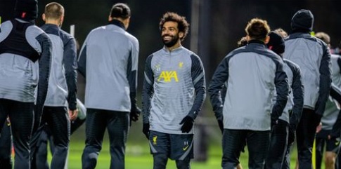 (Photos) Salah shares adorable snaps of himself and Liverpool teammate as bromance continues to blossom