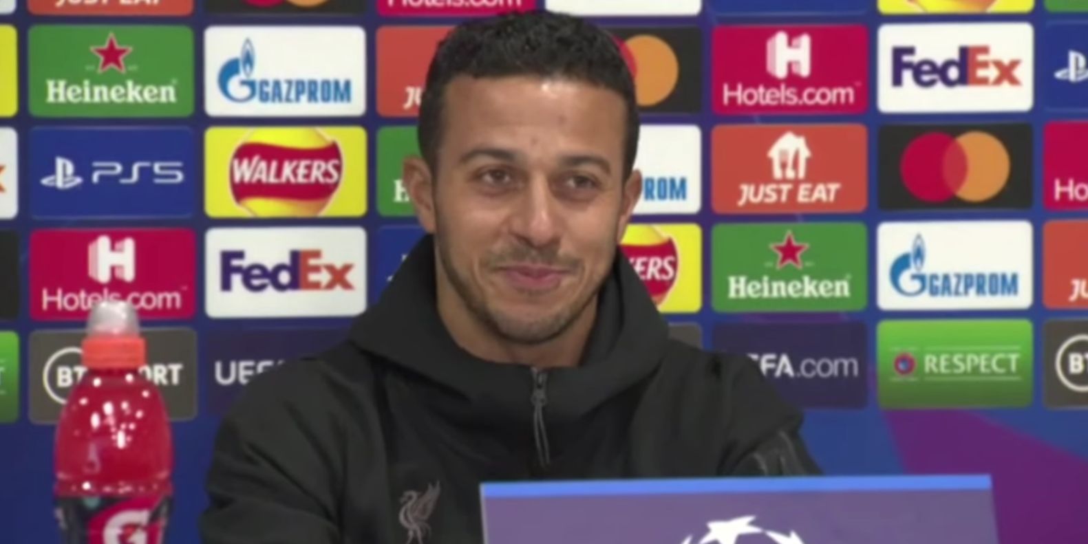 (Video) ‘We can achieve everything’ – Thiago’s belief in Champions League success with Liverpool