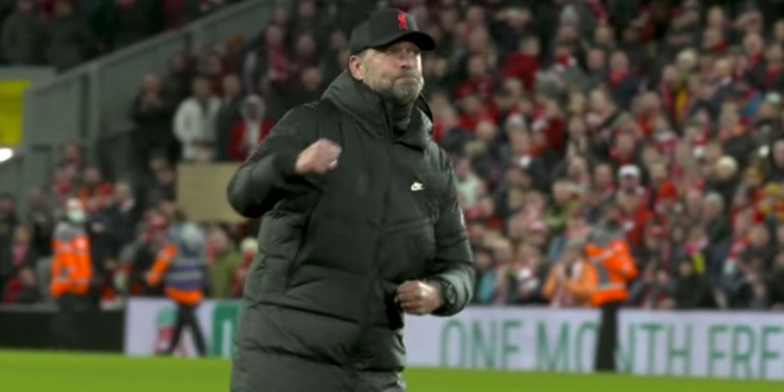 (Video) Watch a new angle of Jurgen Klopp’s fist pump celebration following 4-0 Anfield victory over Arsenal
