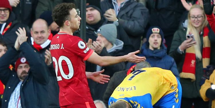 Liverpool fans will love the explanation behind Diogo Jota’s unique gaming celebration against Southampton