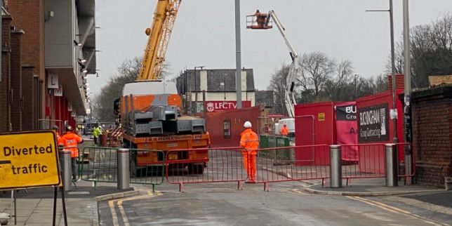 (Image) Major Anfield Road End update as Liverpool’s stadium development continues