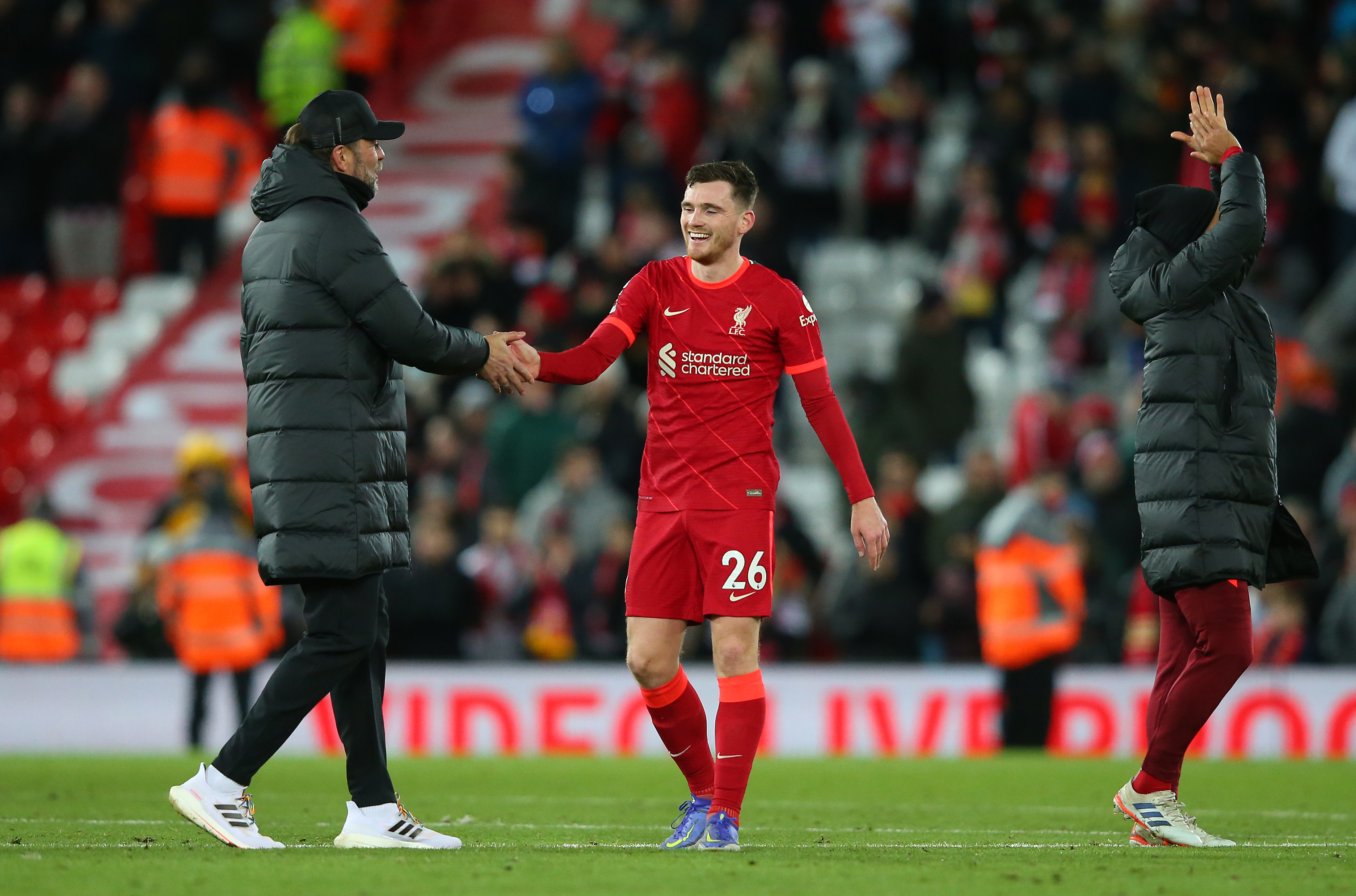 Liverpool to be without Andy Robertson for Chelsea clash in January