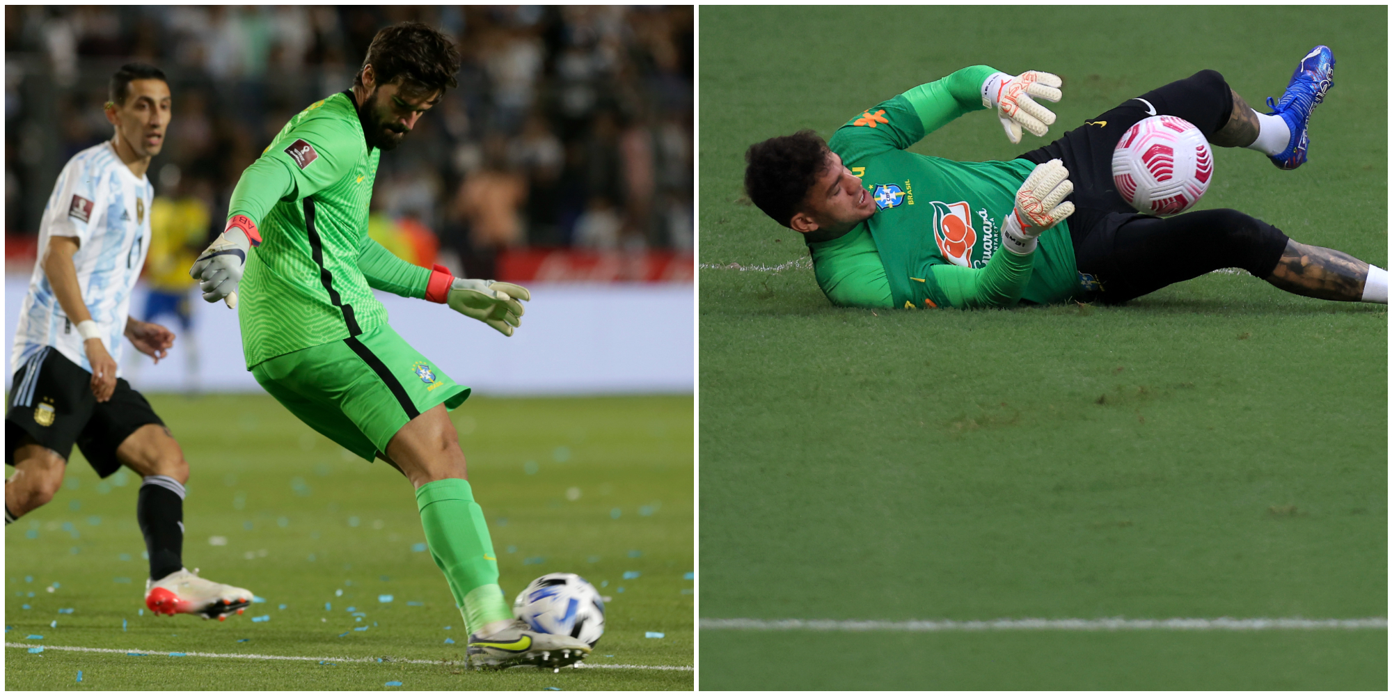 EDERSON VS ALISSON BECKER NA SUA OPINIÃO QUEM É O MELHOR GOLEIRO