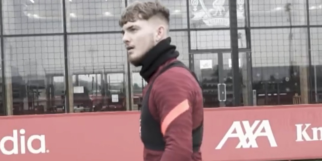 (Video) Harvey Elliott hints at full return for Liverpool in latest superb training and game montage