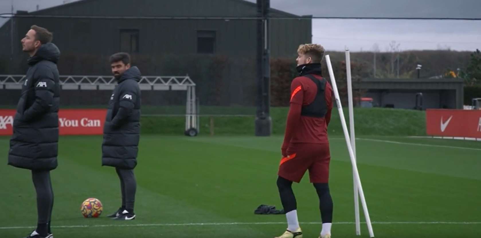 (Video) Harvey Elliott spotted alongside Nat Phillips in Liverpool’s latest Inside Training clip