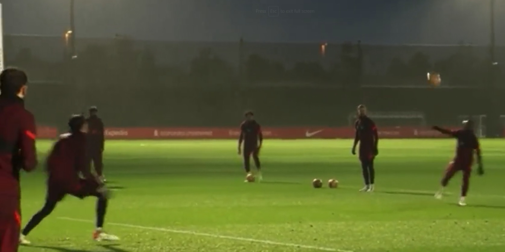 (Video) Naby Keita’s teammates swoon as he nets a lovely curled effort in training