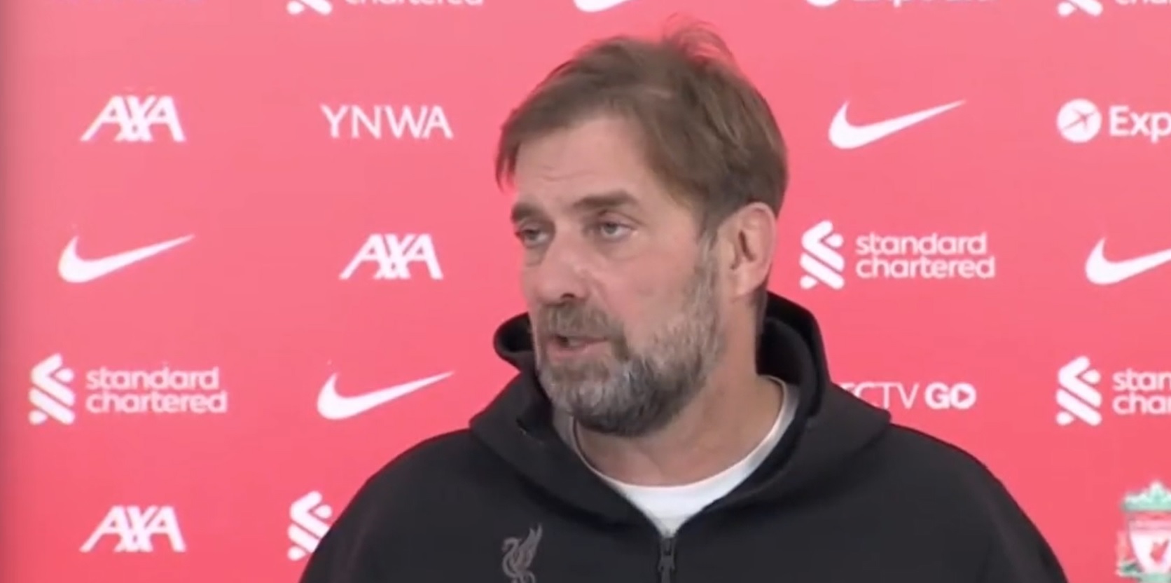 (Video) Klopp explains how Liverpool can catch Man City in title race
