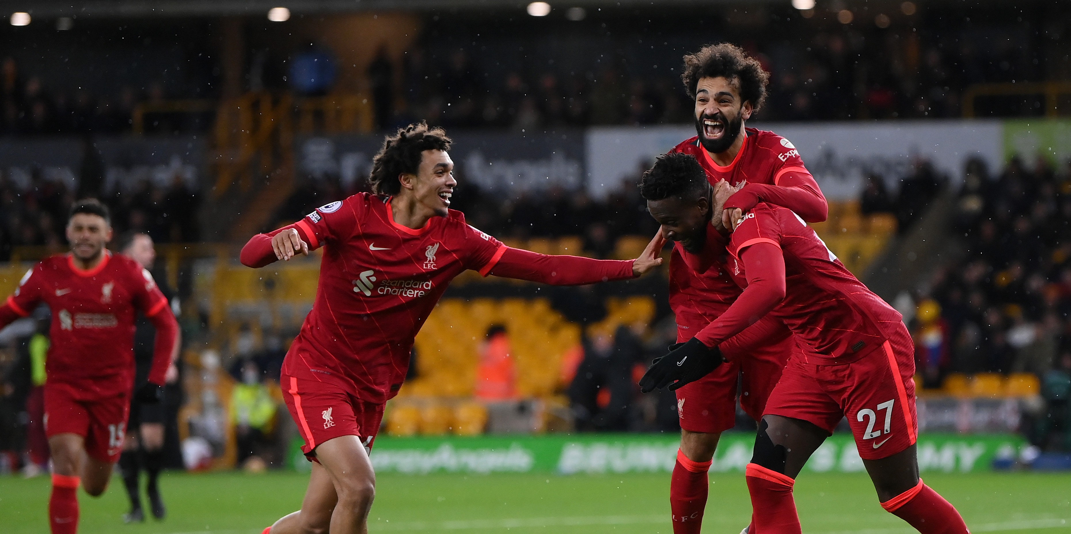 Fabinho’s wife posts jubilant two-word tweet after Liverpool’s superb late-winner
