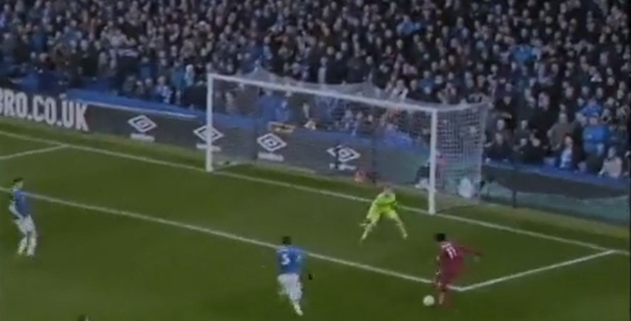 (Video) Watch the remarkable similarity between Mo Salah’s missed 2019 chance and 2021 Goodison Park goal