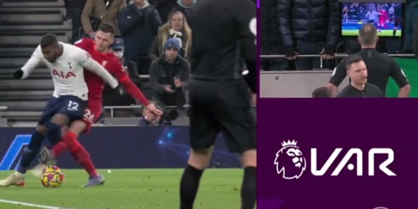 (Video) Robertson sent off for wild challenge in game where Kane’s studs-up challenge gets a yellow