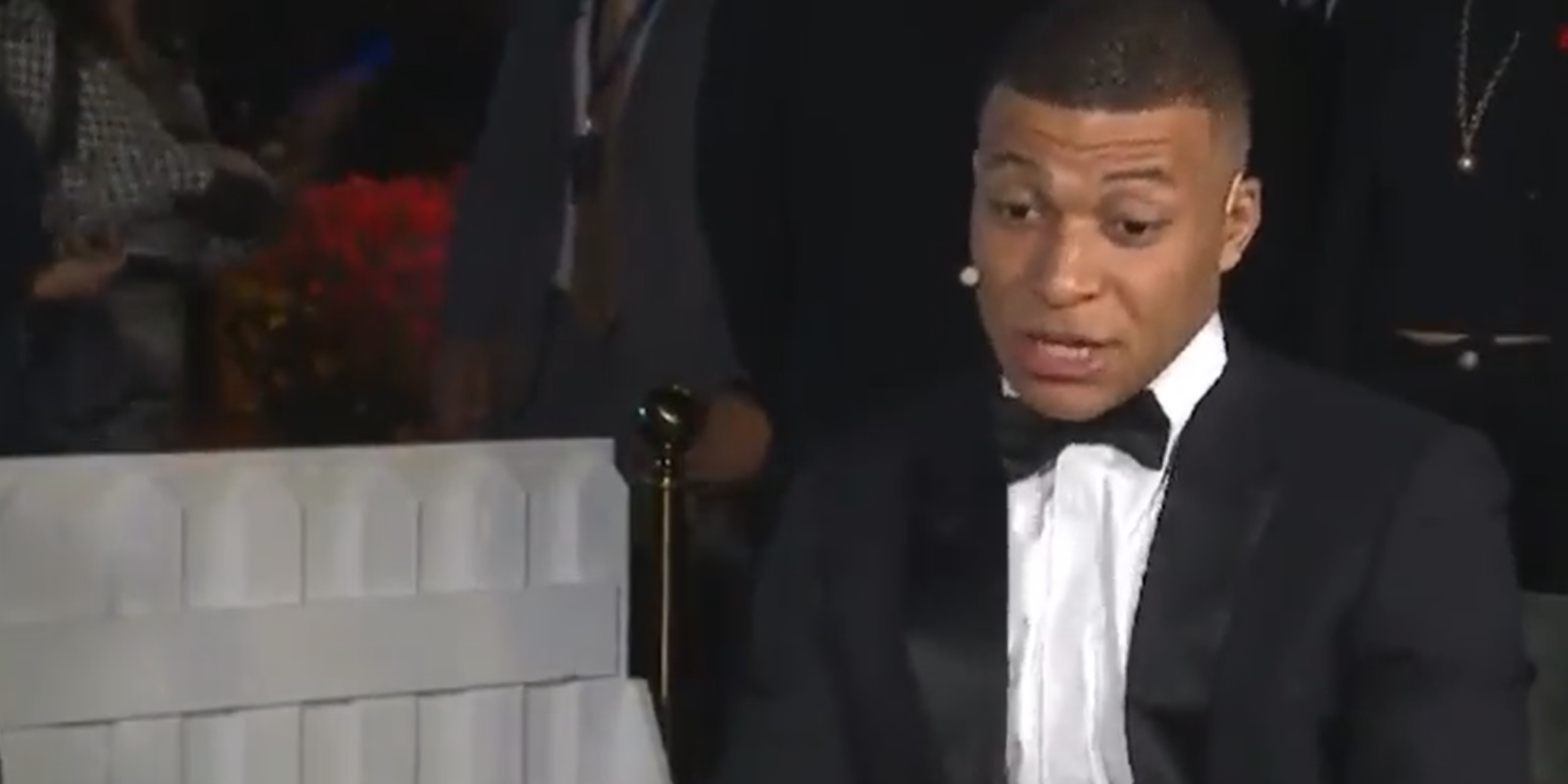 (Video) Mbappe pays tribute to Salah at Globe Soccer Awards as Liverpool star once again snubbed
