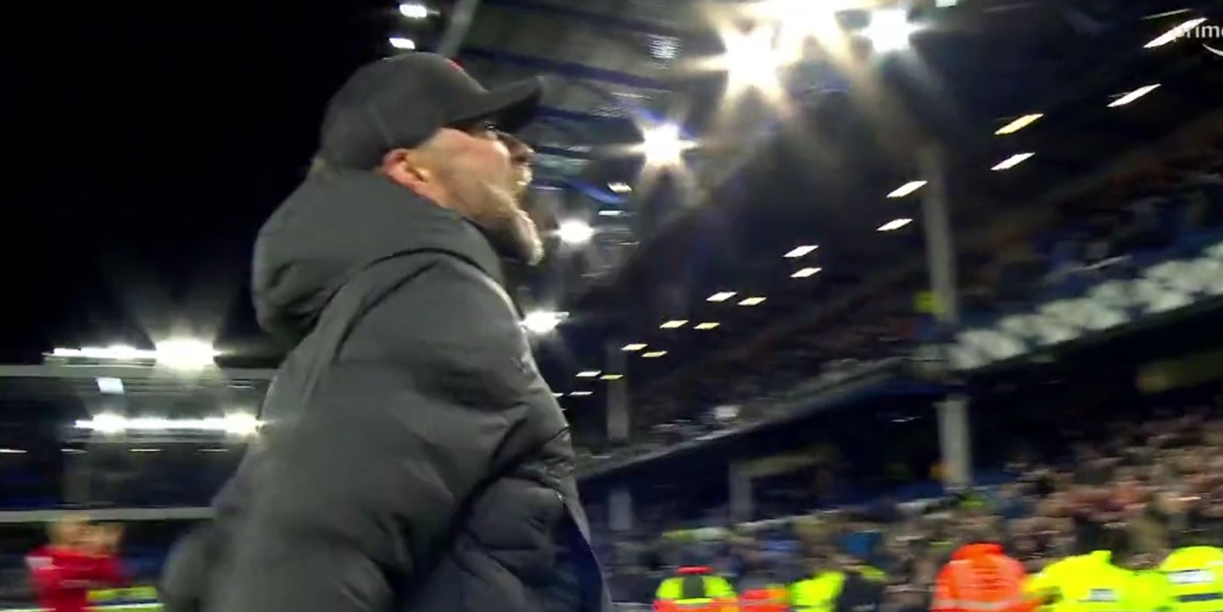 (Video) Watch Jurgen Klopp’s Goodison Park celebrations after a memorable 4-1 victory in the Merseyside Derby