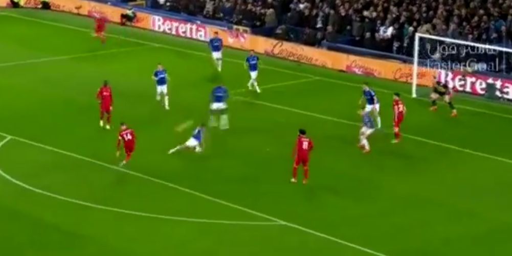 (Video) Jordan Henderson’s left-foot effort puts Liverpool one-nil ahead inside 10 minutes of the Merseyside Derby