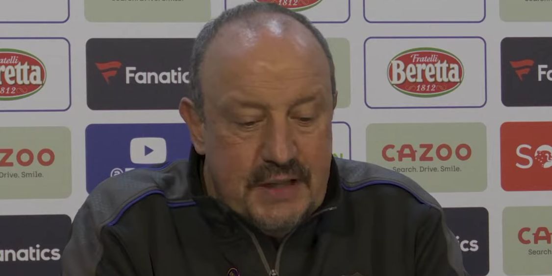 (Video) ‘People are starting to question everything’ – Rafa Benitez gives his thoughts on the Merseyside Derby