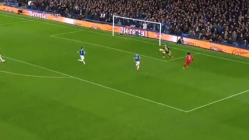 (Video) Henderson turns provider as Salah puts Liverpool two-nil up