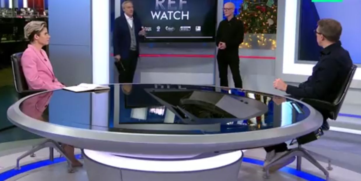 (Video) “I think Alisson knew he’d made a mistake” – Sky pundits believe Villa deserved a penalty for Alisson’s clash with Ings