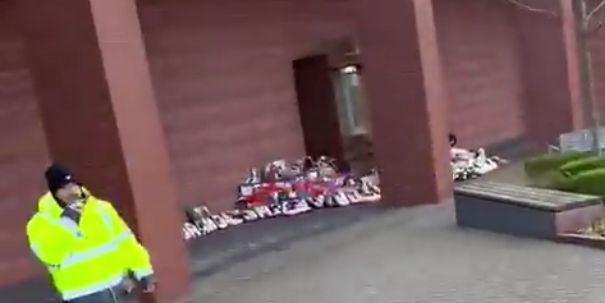 Reaction to disturbing video that appears to show attempt of stealing from Hillsborough Memorial at Anfield in explicit clip
