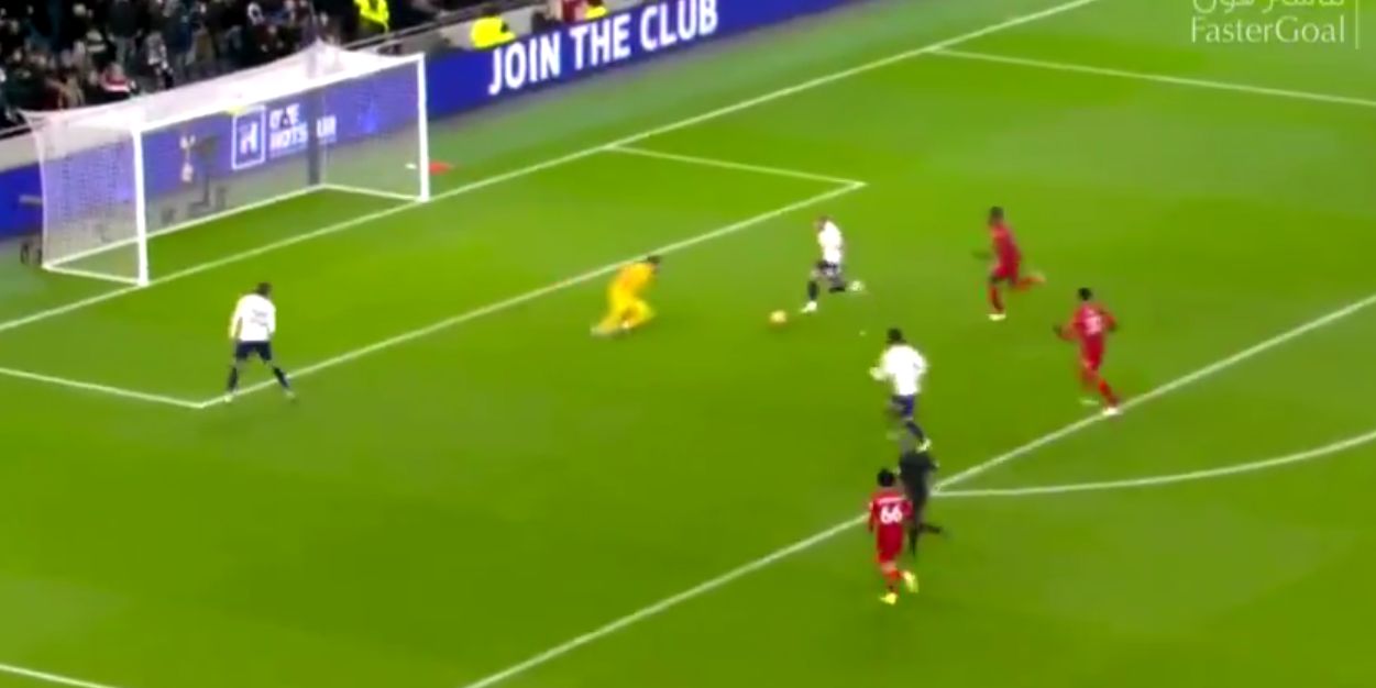 (Video) Alisson Becker pulls of a brilliant save on Harry Kane as the striker misses a golden chance