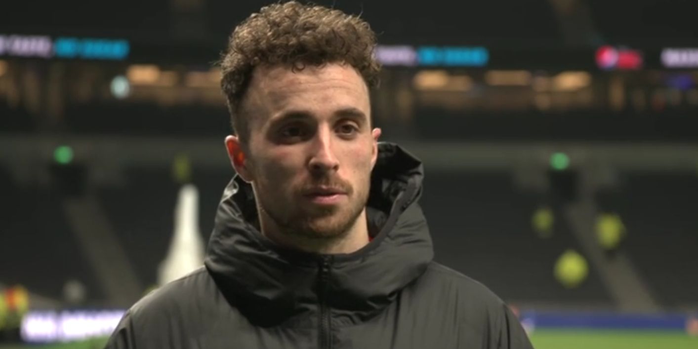 (Video) “We take the point and move on” – Diogo Jota gives an honest assessment of a tough game against Tottenham