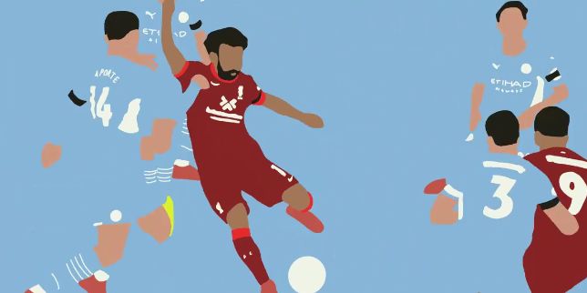 (Video) Mo Salah’s goal against Manchester City lovingly recreated in cartoon form by Liverpool supporting artist