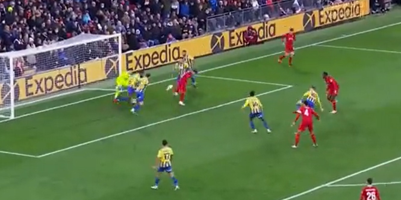 (Video) Filthy Firmino backheel goal sees Liverpool go 3-1 up v Shrewsbury Town