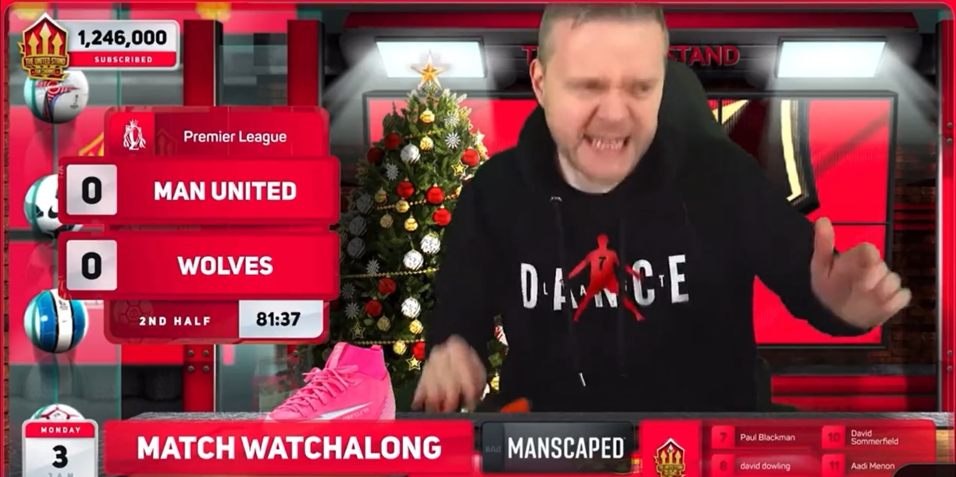 (Video) Enraged United personality Mark Goldbridge loses it live during Old Trafford defeat