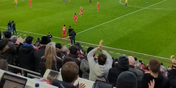 (Video) Kaide Gordon given standing ovation in special moment for Liverpool teenager after superb Shrewsbury performance