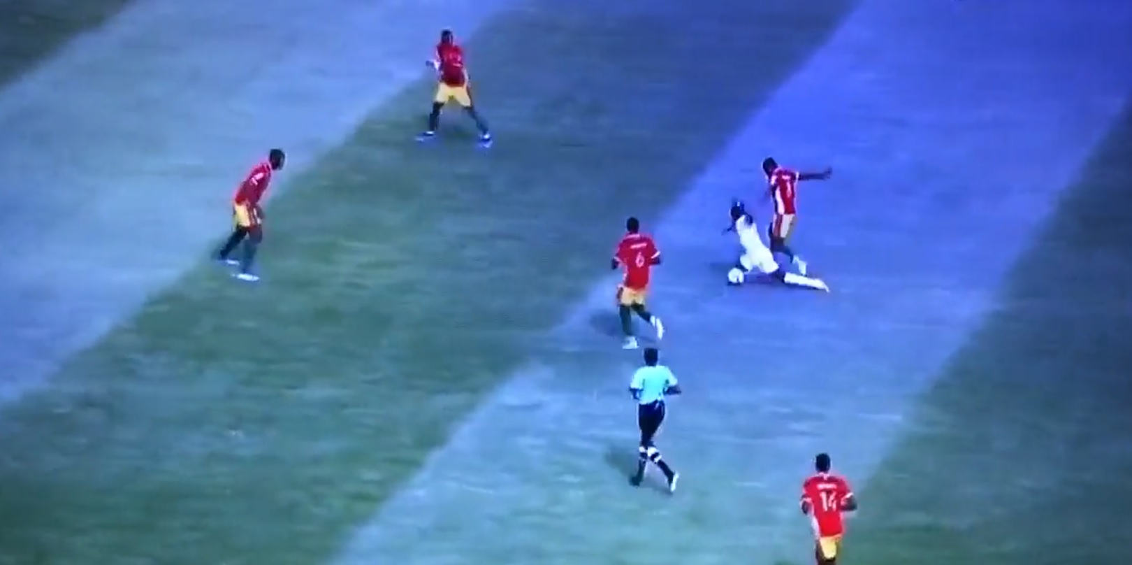 (Video) Watch Keita floor Liverpool teammate Mane in AFCON clash