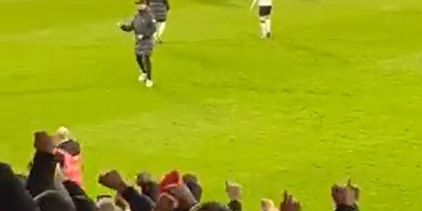 (Video) Klopp shares lovely post-match moment with away fans as Reds close the gap to City