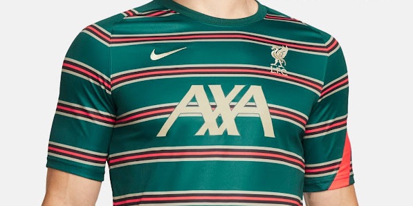 (Photo) Liverpool’s dark atomic teal Nike 2022 pre-game shirt released