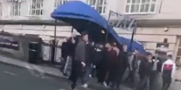 (Video) Shameful Shrewsbury chant mocking the 97 in Liverpool city centre surfaces online