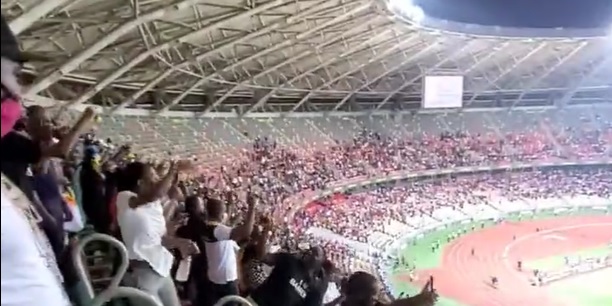 (Video) Listen to stadium erupt after Salah scores winning Egypt penalty in AFCON clash